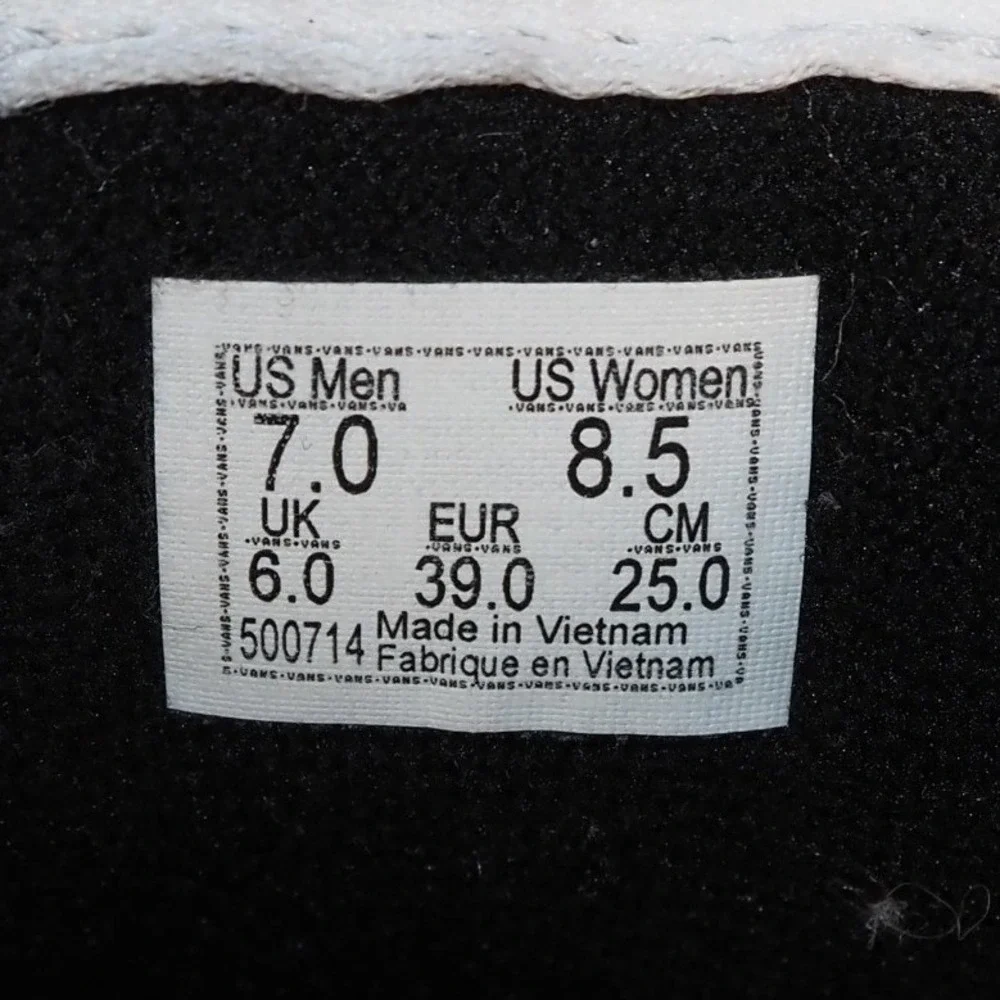 Vans Knu Skool Skate Shoes Black Port Suede Chunky Sneakers Womens 8.5 Mens 7